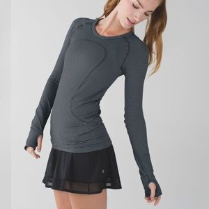 Lululemon Swiftly Tech Long Sleeve Crew Black